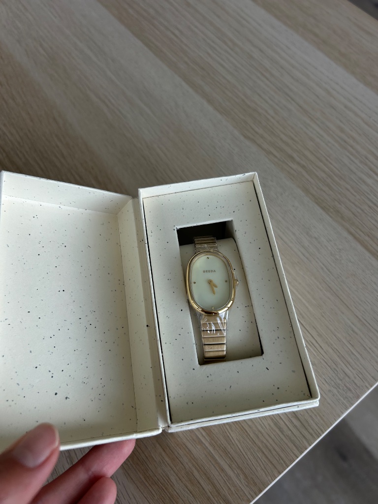 Breda Jane Gold Bracelet Watch Brand New In Box — image 7 of 8